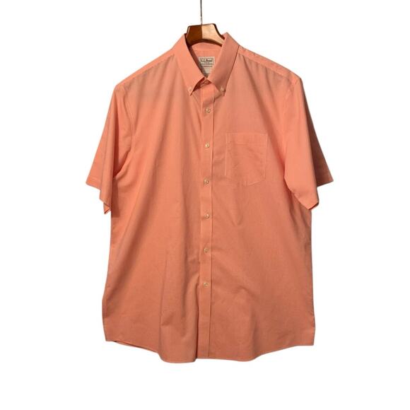 L.L. Bean traditional fit button up sz L - Picture 1 of 8